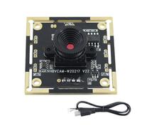 Cámara de seguridad USB - Módulo de cámara con tarjeta webcam | Webcam USB 2.0, cámara industrial gran angular, cámara USB HD 720P, cámara de seguridad con reconocimiento facial
