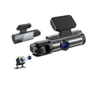 Cámara de Tablero, Cámara De Leva Delantera Y Trasera para Coche, Caja Negra, Dashcam, Grabación, Visión Nocturna, Grabadora Vídeo Digital(Front-and-Rear)