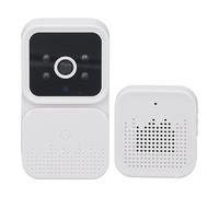Cámara de Timbre Inalámbrica, 2.4G WiFi Cámara de Video de Seguridad Inteligente 1080P HD con Timbre de Anillo, Cámara de Doble Uso Día y Noche Conde 2 Vías Detección Humana para
