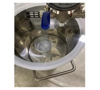 Cámara de vacío de acero inoxidable for fundición de resina epoxi: capacidad de 6 a 100 l, con tapa de acrílico transparente y manómetro de vacío preciso.(75 L)