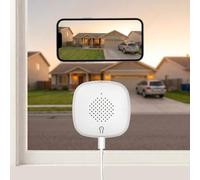 Cámara de Ventana de 3 MP 2K, cámaras WiFi de 2.4 GHz y 5 GHz para Seguridad en el hogar con visión Nocturna ChroMax Al Color, detección de Persona y Movimiento, grabación 24/7, instalación fácil y