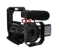 Cámara de Video 4K Cámara de Videos 30x Zoom Anti Shake Regordor de Grabadores con Micrófono Externo para Educación de Producción de Microfilm