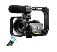 Cámara de Video, 4K Night Vision Video Camera Videocámaras Profesionales Digital Zoom Vlog Cámaras for Blog