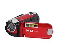 Cámara de Vídeo 4K, Videocámara Digital de 48 MP, Grabadora con Zoom de 16X y Pantalla LCD de 2,7 Pulgadas, Soporte de Rotación de 270°, Interfaz USB, Flash Incorporado, Interfaz