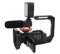 Cámara de Video 5K Videocámara HD WiFi Cámara Digital Pantalla Táctil de 3.0 Pulgadas Cámara Vlogging de 56MP Zoom Digital 18X IR NightVision Antivibración con Luz de Relleno