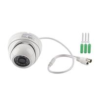 Cámara de vídeo coaxial AHD 4 en 1 Dome 1080P 24PCS LED infrarrojos IP66 impermeable cero retardo (NTCS)