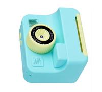Cámara de video compacta para niños con cámaras de lente delantera y trasera de 40 MP e impresora fotográfica integrada para niños, cámara digital para niños