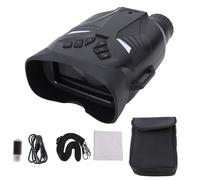 Cámara de Video con binoculares SustVita 4K con Captura de Fotos de 48MP Zoom Digital 8X Pantalla a Color de 3 Pulgadas y Soporte para Tarjeta de 128GB para Acampar y Actividades (Negra)