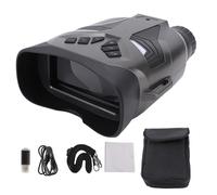 Cámara de Video con binoculares SustVita 4K con Captura de Fotos de 48MP Zoom Digital 8X Pantalla a Color de 3 Pulgadas y Soporte para Tarjeta de 128GB para Acampar y Actividades (Marrón)