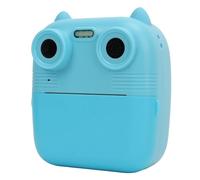 Cámara de Video de Impresión Digital, Cámara de Impresión Instantánea Luz de Relleno para Colorear de Bricolaje Pantalla IPS de 2.8 Pulgadas para Uso Diario para Niños (Cielo Azul)