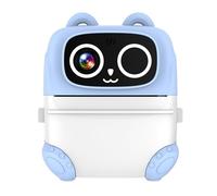 Cámara de video de impresión instantánea para niños, compatible con la exploración de niños, compatible con película reciclable, fácil de usar, fotografía instantánea