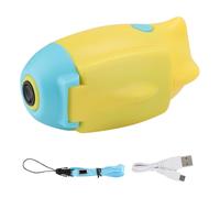 Cámara de video digital portátil estilo submarino, equipada con lente para selfies, cámaras multifuncionales para niños, buena calidad, buena