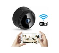 Cámara de video pequeña inalámbrica WiFi para visualización multiplataforma, mini cámara de seguridad magnética con grabación de video 24/7