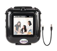 Cámara de video portátil de alta definición con grabación, diseño compacto y ligero. Compatible con cámaras de vigilancia deportiva, con