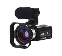 Cámara de vídeo Videocámara Videocámara digital for grabación de vlog 4K 56MP Pantalla táctil WeCam Vlogging Cámara con visión nocturna Hd Grabadora WiFi incorporada en la luz de llenado Cámara de vlo