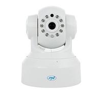 Cámara de Video vigilancia inalámbrica PNI SmartHome SM460 Pan & Tilt 720p, iOS/Android App, detección de Movimiento, comunicación bidireccional, micrófono Incorporado y Altavoz, visión Nocturna
