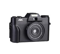 Cámara de vídeo Vlogging Cámara Grabadora Cámara digital de 48MP Videocámara 4K UHD Vlog 3.0quot; Cámara web digital Selfile con pantalla abatible de 180° for lente macro gran angular(Only camera)