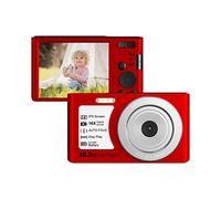 Cámara de vídeo Vlogging Cámara Grabadora Cámara digital pequeña 4K 2.8quot;Pantalla IPS Zoom 16X Enfoque automático Detección de rostro Temporizador Cámara Vlog 48MP for niños Fotografía AF(32G TF Ca