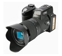 Cámara de vídeo Vlogging Cámara Grabadora Zoom óptico 24X Cámaras digitales profesionales for fotografía Enfoque automático 33MP Foto 1080P Videocámara HD Kit de 3 lentes(128G SD Card,No Flashlight)