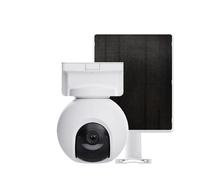 Cámara de videovigilancia exterior ezviz hb8 4k 360º con panel solar 4g