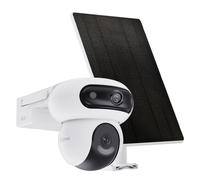 Cámara de videovigilancia exterior ezviz hb90 2k con panel solar 8w