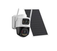 Cámara de videovigilancia imou dual-lens exterior rotativa con batería solar 4g wi-fi 5mp+ 5mp