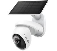 Tapo C660-Kit 4K Solar Outdoor Pan/Tilt Cámara de vigilancia - Detección de movimiento AI, visión nocturna de color, doble banda Wi-Fi, visión de 360°, IP66, sistema de vigilancia resistente a la