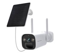 Cámara de vigilancia Foscam BP4 WLAN incl. panel solar 4MP (2560x1440), funcionamiento con batería/solar, visión nocturna en color