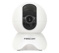 Foscam X5 - Cámara de vigilancia (5 Mpx, Wi-Fi, inclinable y giratoria), Blanco, 83 x 76 x 114 mm