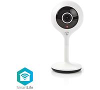 Cámara de vigilancia interior IP SmartLife Wi-Fi 1080p Full HD (Blanco) - NEDIS
