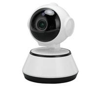 Cámara de Vigilancia Interior WiFi, Cámara V380 Pro Alerta 24 Horas Al Día, 7 Días a la Semana para bebé, Visión Nocturna, Almacenamiento Seguro Local y en la Nube, Conversación