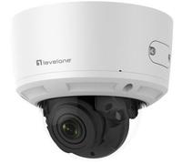 Cámara de vigilancia IP domo de 8 Mpx y 25 mm FCS-3098 (blanca) - LEVELONE