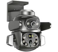 Cámara de vigilancia IP motorizada con Wi-Fi Full HD 1080P para interiores y exteriores con detección de movimiento - XO