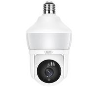 Cámara de vigilancia IP motorizada E27 de 3 MP HD Wi-Fi y detección de movimiento - XO