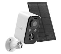 Cámara de vigilancia + panel solar de 1,5W Detección PIR Impermeable IP65 LinQ