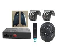 Cámara De Visión Panorámica 3D AI 360 para A6 2010-2025, Sistemas De Visión Envolvente 1080P DVR Cámara Reserva Coche(Side CAM Map USB)