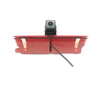 Cámara De Visión Trasera AHD 1080P para Coche Luz De Freno Cámara De Marcha Atrás Accesorios Impermeables para Fiat para Doblo 2010 MTVTFECEWG(Black Lens)