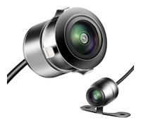 Cámara de visión trasera AHD 1080P Solo funciona con monitores y radio que soportan la señal de vídeo AHD 1080P, gran angular de 170 grados cámara universal delantera/lateral/coche