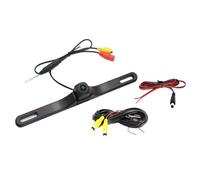 Cámara De Visión Trasera AHD 180° 4K 1080P Impermeable con Marco De Matrícula Pequeño Visión Nocturna CCD Cámara De Marcha Atrás Cámara Reserva Coche(CVBS)