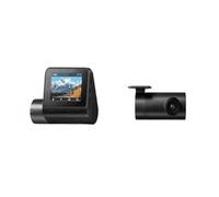 Cámara de visión Trasera Cámara Salpicadero para 70mai A200 Doble Canal, 1080P HDR, Pantalla IPS 2" DVR para Coche Aplicación WiFi Campo Visión 130° cámara Trasera(A200-1 Front Rear,64GB TF Card)