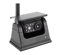 Cámara De Visión Trasera Cámara Visión Trasera Inalámbrica WiFi Energía Solar Magnética DX908 para Autocaravana Aplicación Respaldo Batería Integrada