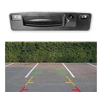 Cámara De Visión Trasera Coche Cámara De Marcha Atrás Impermeable para Ford para Focus 2015 2016 2017 2018 2019 GFVFGNLNNA(Fixed Ruler Line)