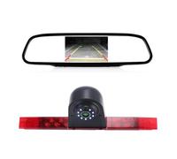 Cámara de visión trasera compatible con Carado V132 V337 Edition V339 T338 | T447 T67S Hella 2DA 343/Sunlight T68 Knaus Laika/Ducato AHD 1280Pixels Transporter - Luz de freno para cámara de techo