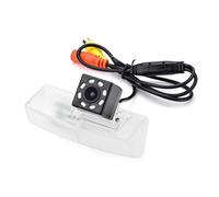 Cámara de visión trasera de coche para Toyota RAV4 RAV 4 2013 ~ 2015 + 8 LED de marcha atrás, cámara de aparcamiento/enchufe directamente