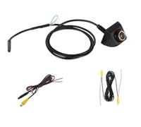 Cámara De Visión Trasera Fish Eyes Gold AHD O CVBS 1080P Full HD 170° Gran Angular Visión Nocturna Cámara De Marcha Atrás Cámara de visión Trasera(Black-CVBS-CCD)