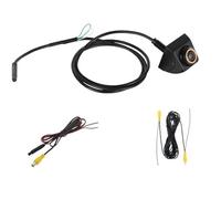 Cámara De Visión Trasera Fish Eyes Gold AHD O CVBS 1080P Full HD 170° Gran Angular Visión Nocturna Cámara De Marcha Atrás Cámara de visión Trasera(Black-CVBS-AHD720P)