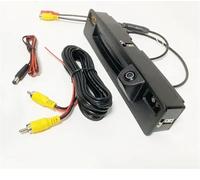 Cámara De Visión Trasera Integrada Manija Maletero, Cámara Estacionamiento Reversa HD para Ford para Focus MK4 C519 (2018-2021) Cámara De Aparcamiento(Dynamic Trajectory)