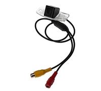 Cámara de visión trasera para coche Honda CityFit Sedan 2013 2014 2015, kit de cámara de estacionamiento de marcha atrás, enchufe directamente