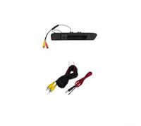 Cámara de visión trasera para Mercedes para Vito W447, Clase A W176, ML300, ML350, ML450 con instalación junto a la luz de matrícula y fijación de tornillo para un ajuste seguro (B)