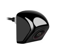 Cámara De Visión Trasera para Vehículo, 170 Grados, AHD, 1920 X 1080P, Cuerpo De Metal, Color Negro, Lente Ojo De Camara Marcha Atrás(E-AHD1080P-175deg)